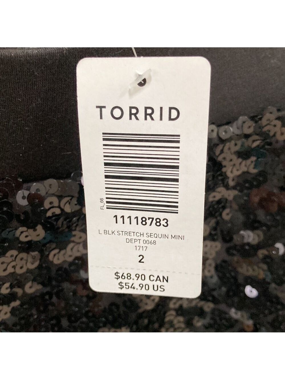 TORRID Sequin Mini Skirt - Picture 6 of 8